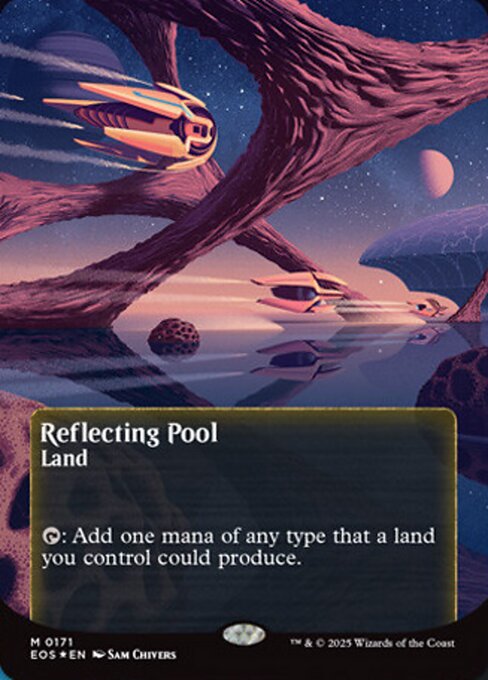 Reflecting Pool - Galaxy Foil
