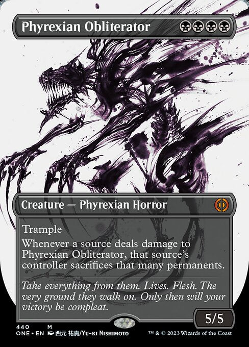 Phyrexian Obliterator - Step-And-Compleat Foil