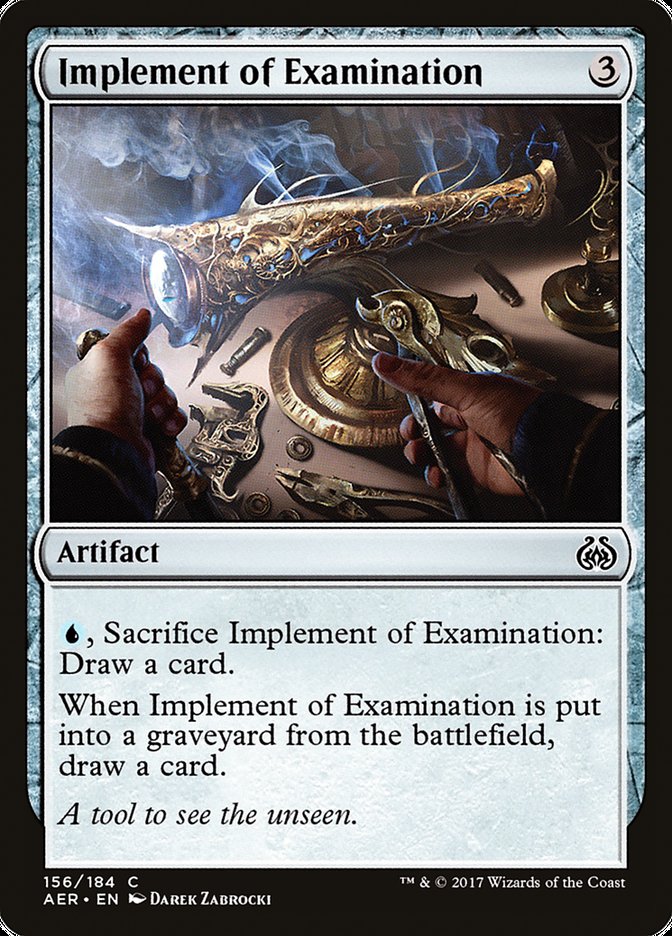 Implement of Examination - Foil