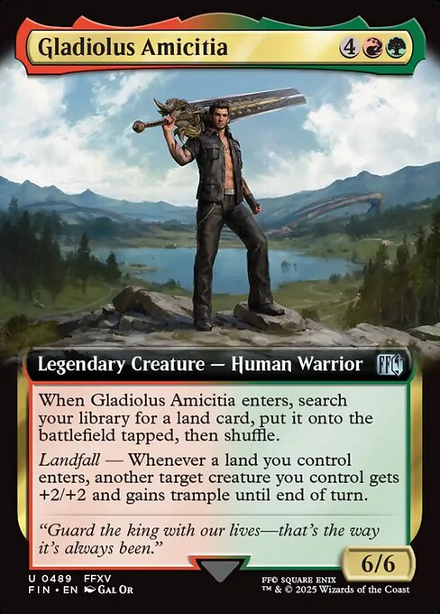Gladiolus Amicitia - Foil