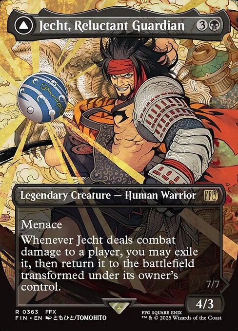 Jecht, Reluctant Guardian - Foil