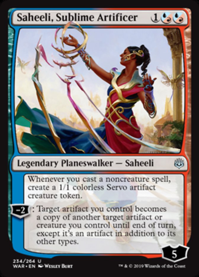 Saheeli, Sublime Artificer - Foil