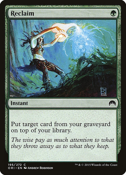 Reclaim - Foil