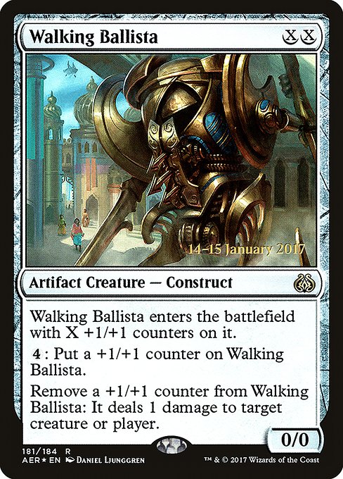 Walking Ballista - Foil - Prerelease Promo