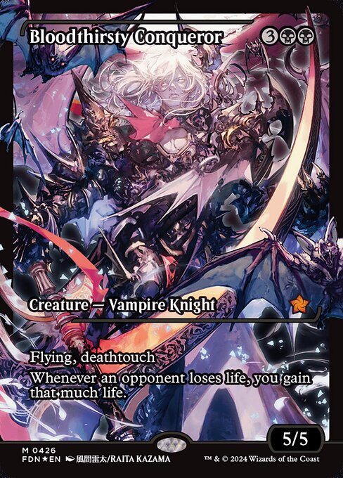 Bloodthirsty Conqueror - Foil