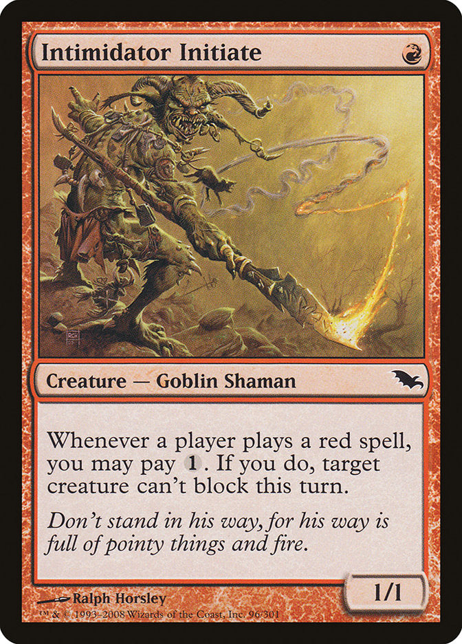 Intimidator Initiate - Foil
