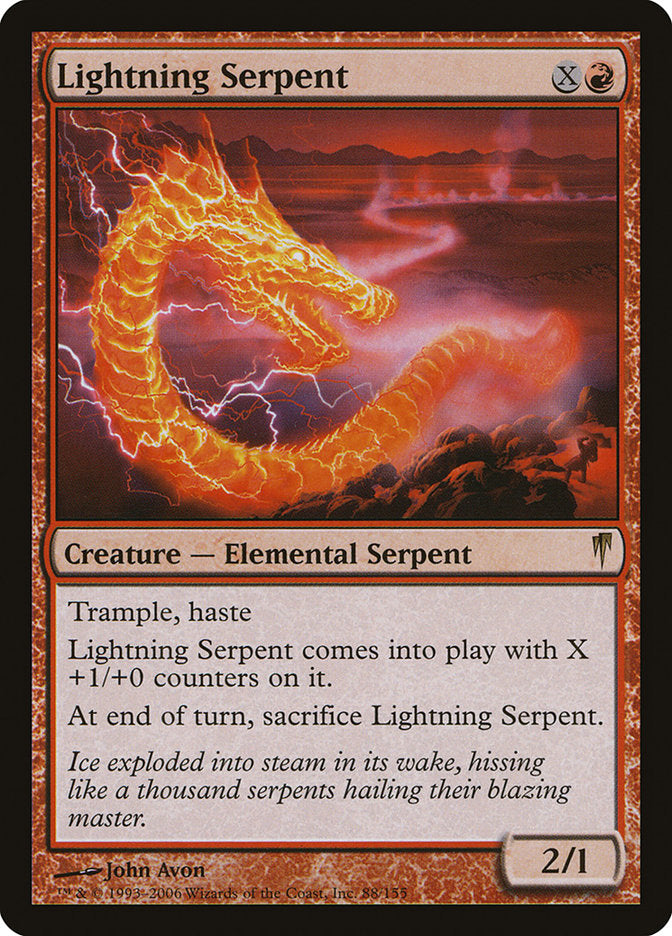Lightning Serpent - Foil