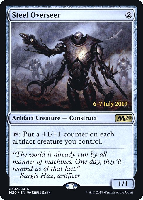 Steel Overseer - Foil - Prerelease Promo