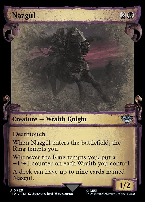 Nazgul (729) - Silver Foil