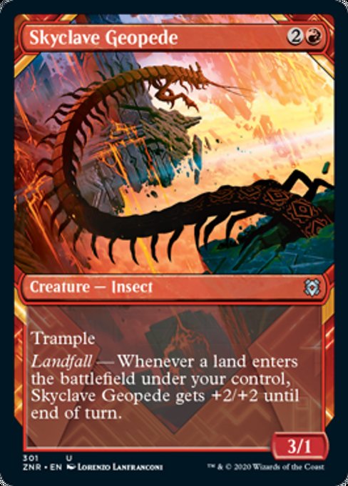 Skyclave Geopede - Foil