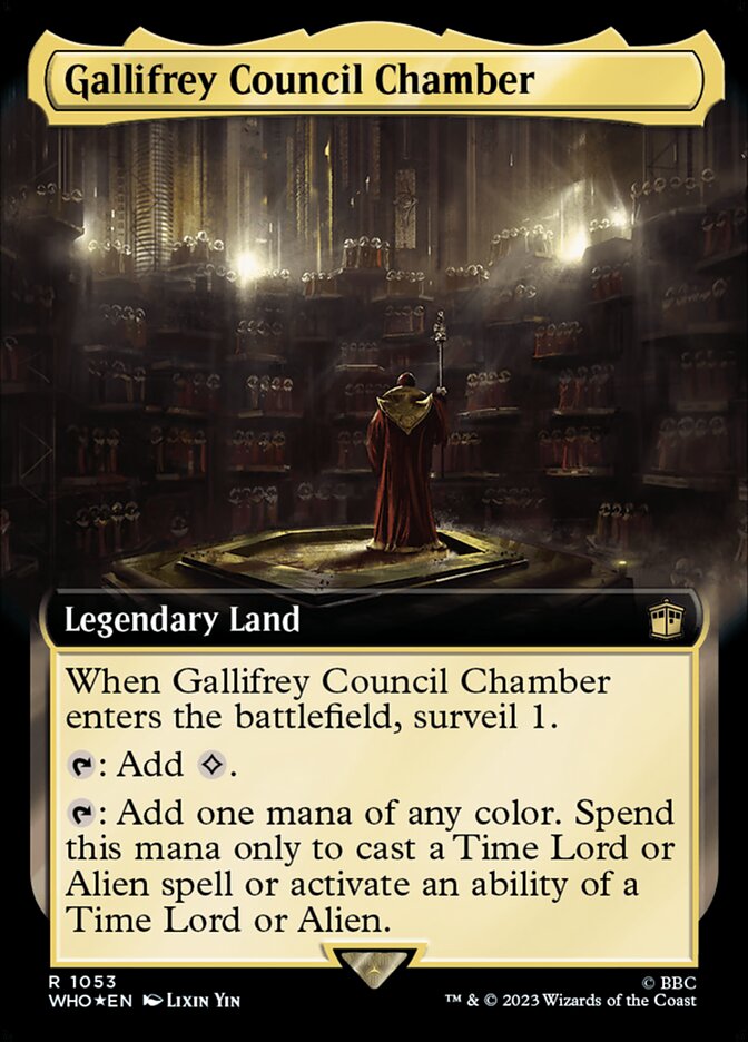 Gallifrey Council Chamber - Surge Foil