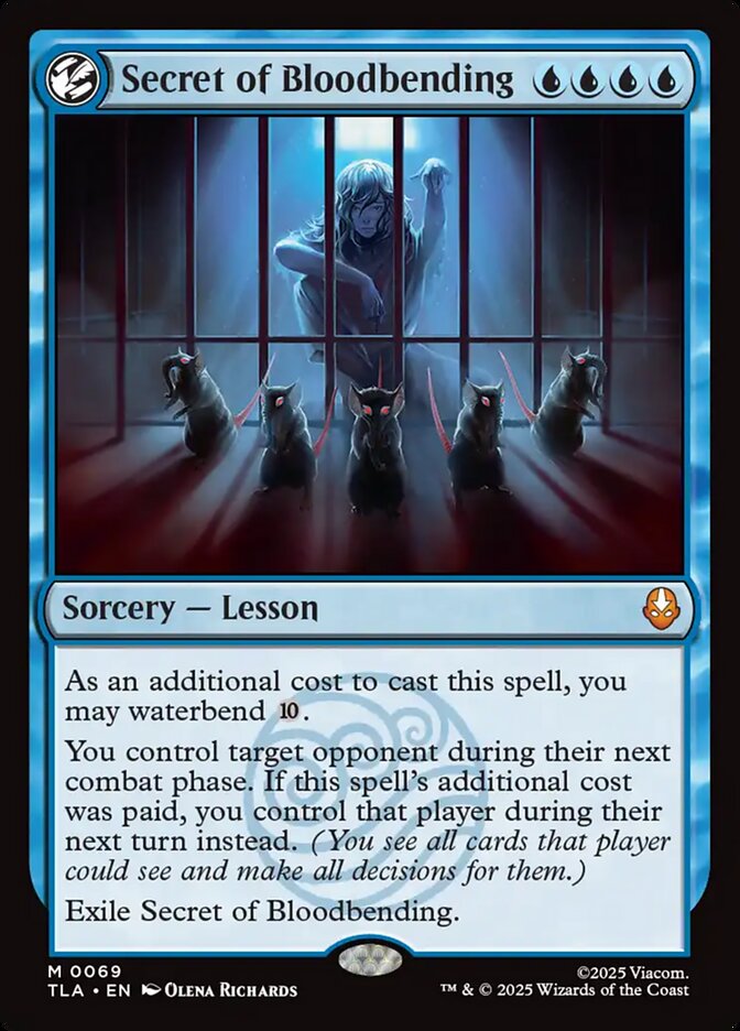Secret of Bloodbending - Foil - Prerelease Promo