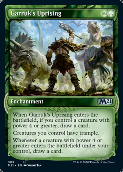 Garruk's Uprising - Foil