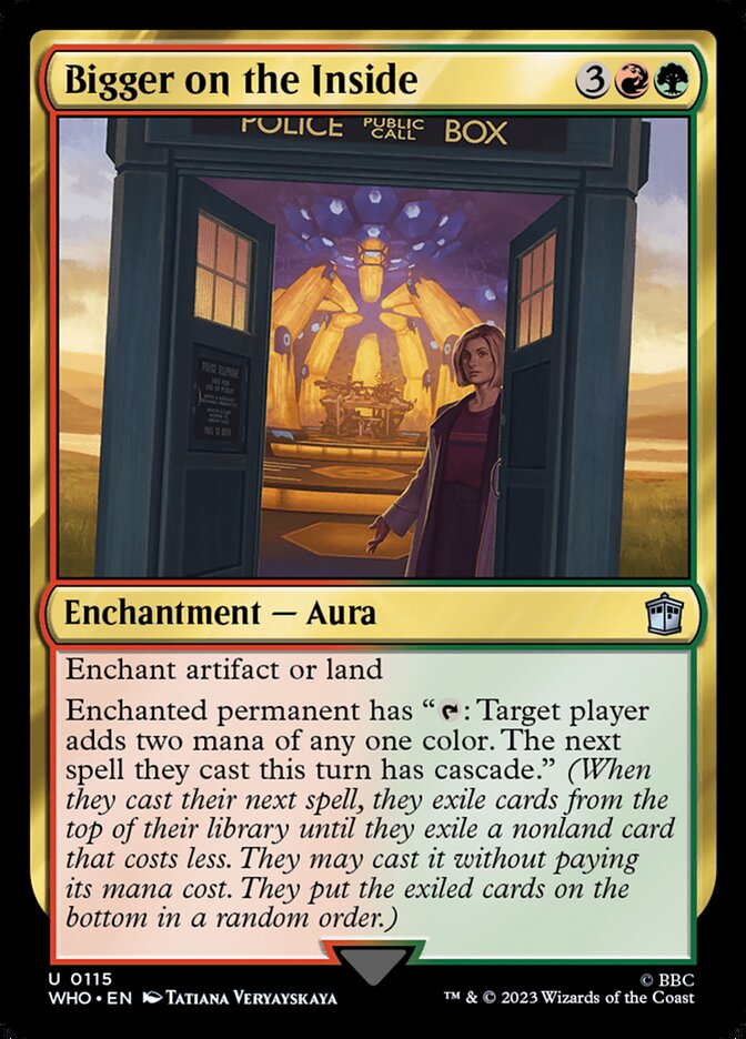 Bigger on the Inside - Foil