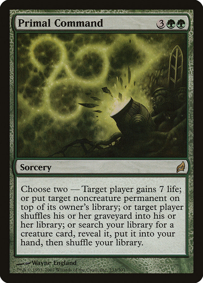 Primal Command - Foil