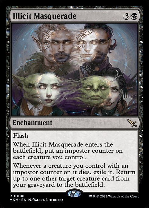 Illicit Masquerade - Foil - Promo Pack
