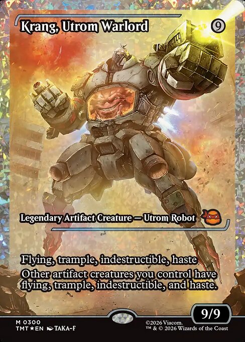 Krang, Utrom Warlord - Fracture Foil