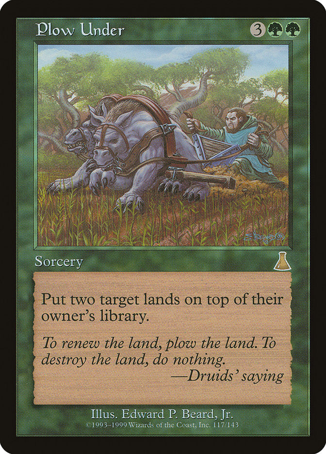 Plow Under - Foil