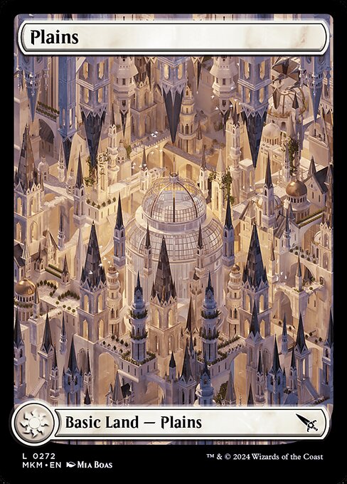 Plains (272) - Full Art Impossible Land - Foil