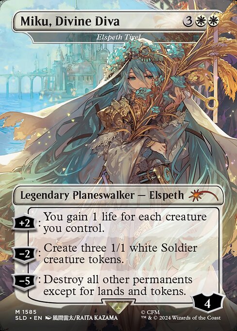 Elspeth Tirel (Miku, Divine Diva) - Foil