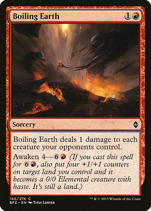 Boiling Earth - Foil