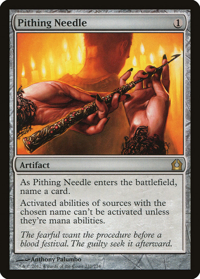 Pithing Needle - Foil