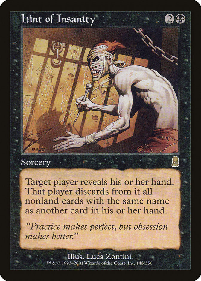 Hint of Insanity - Foil