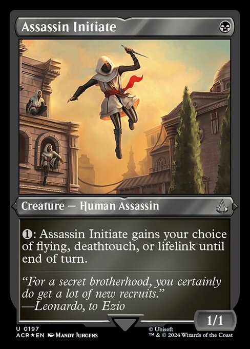 Assassin Initiate - Foil-Etched
