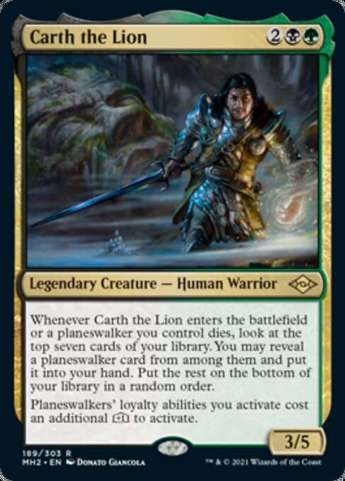 Carth the Lion - Foil