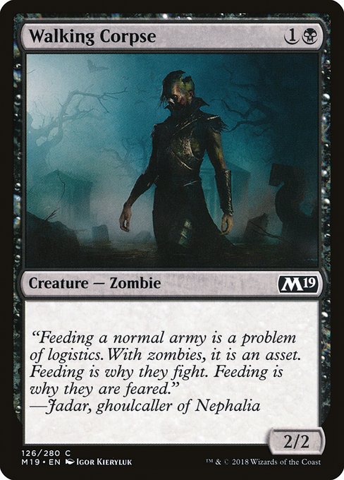 Walking Corpse - Foil
