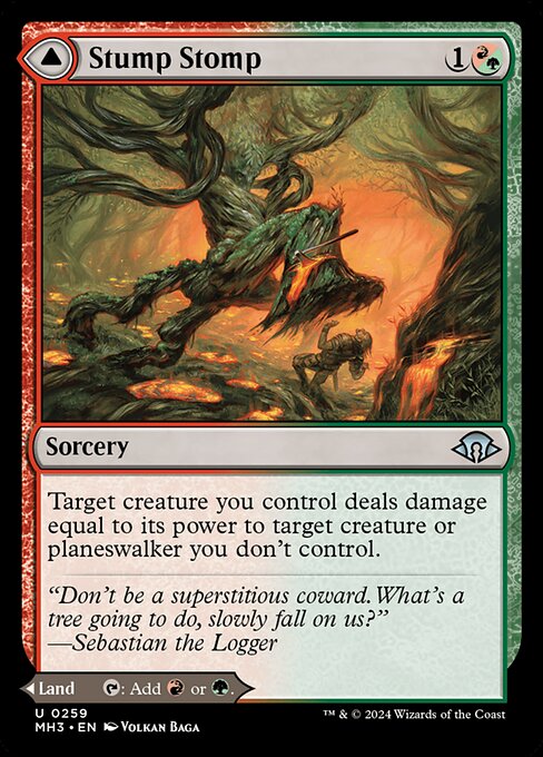 Stump Stomp - Foil