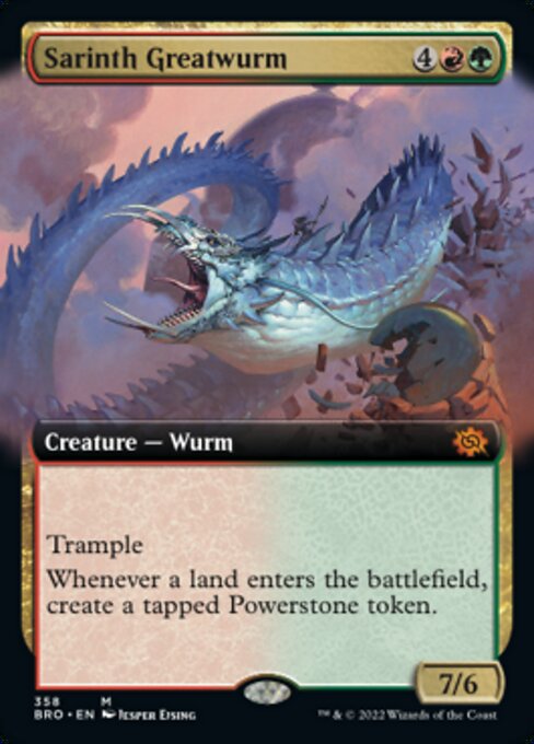 Sarinth Greatwurm - Foil