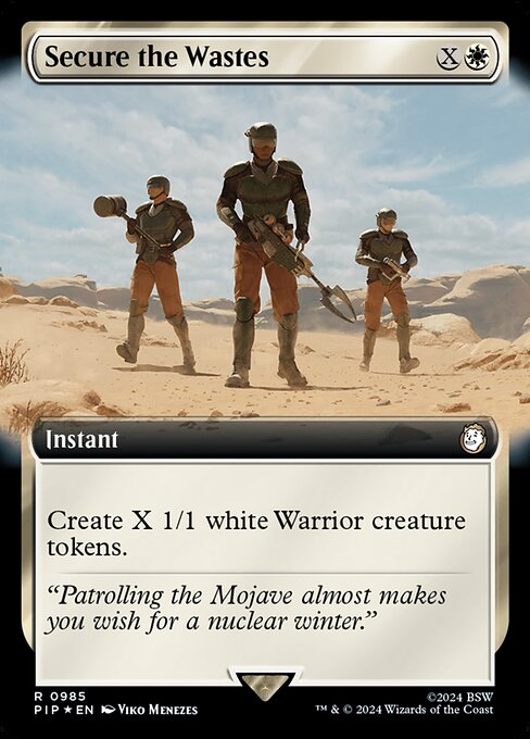 Secure the Wastes - Surge Foil