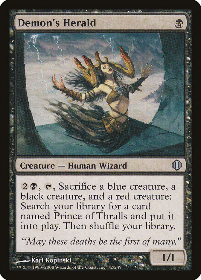 Demon's Herald - Foil