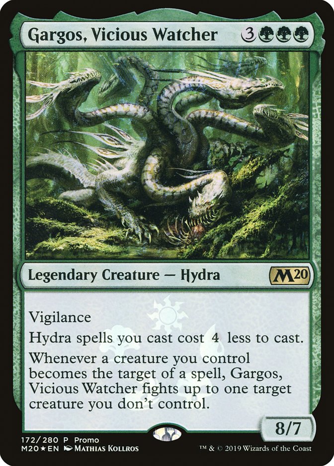Gargos, Vicious Watcher - Foil - Resale Promo