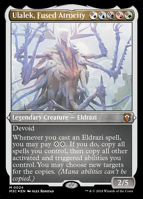 Ulalek, Fused Atrocity - Foil-Etched