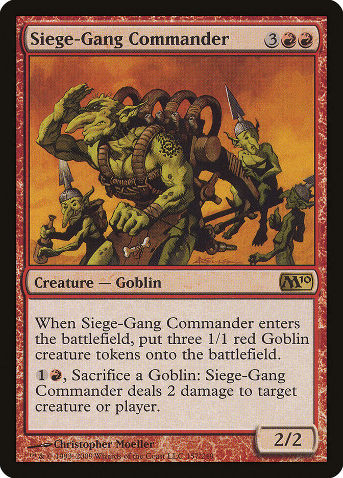 Siege-Gang Commander - Foil