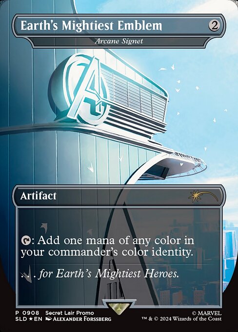 Arcane Signet (Earth's Mightiest Emblem) - Foil