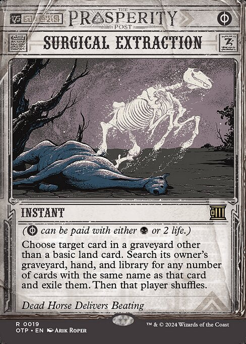 Surgical Extraction - Foil
