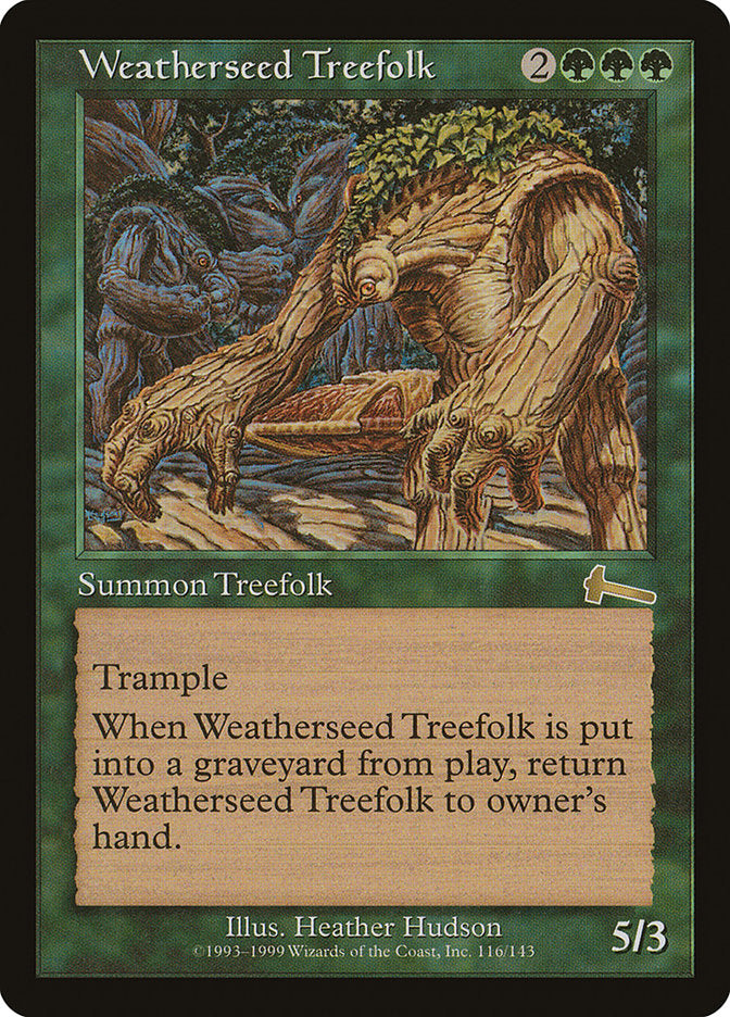 Weatherseed Treefolk - Foil