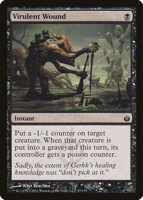 Virulent Wound - Foil