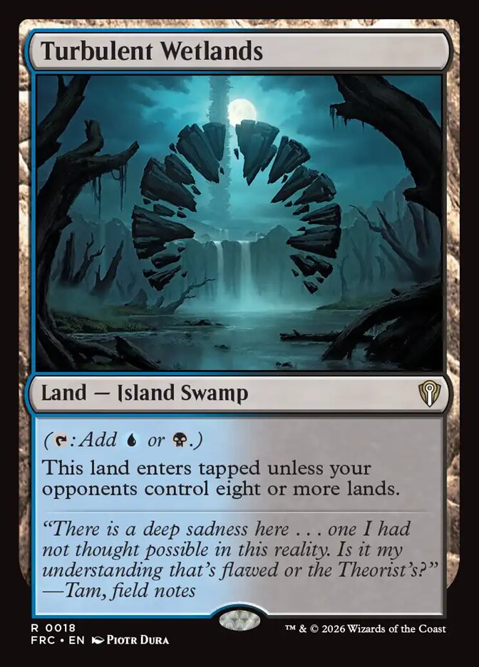 Turbulent Wetlands