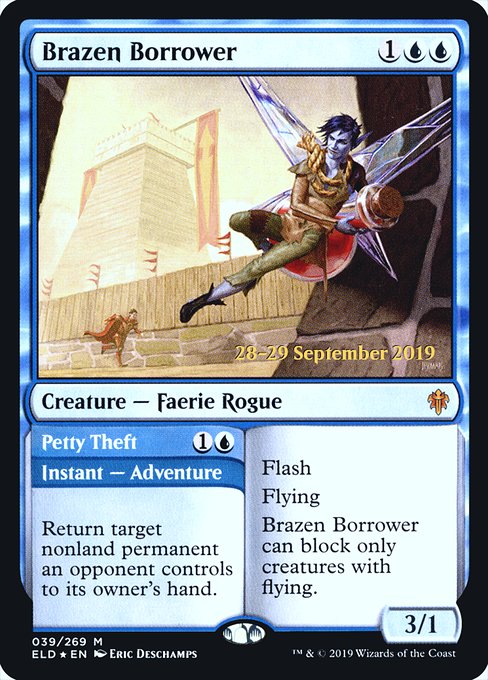 Brazen Borrower - Foil - Prerelease Promo