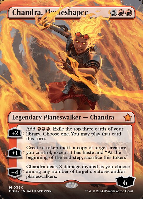 Chandra, Flameshaper - Foil