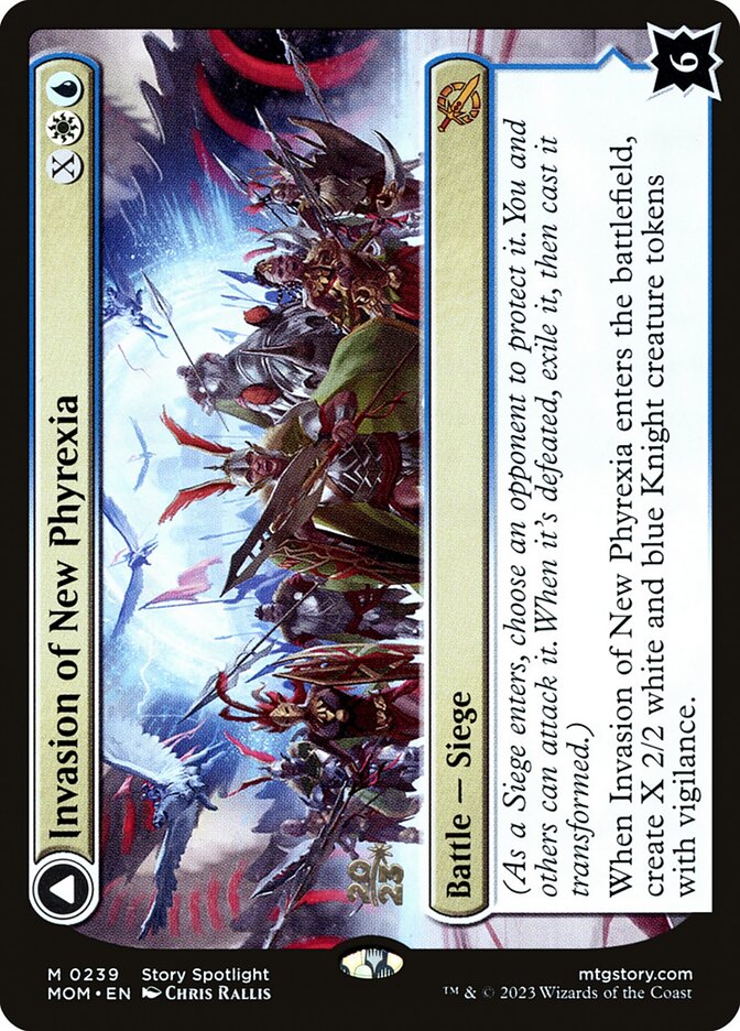 Invasion of New Phyrexia - Foil - Prerelease Promo