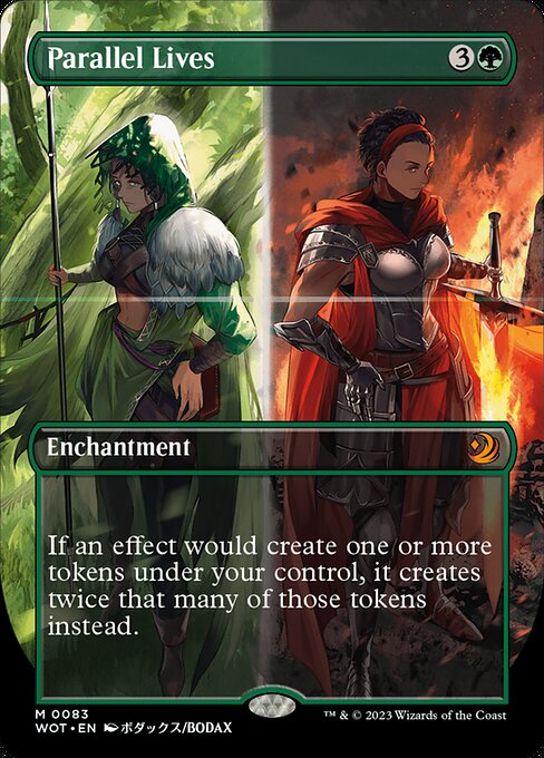 Parallel Lives - Anime Art Foil