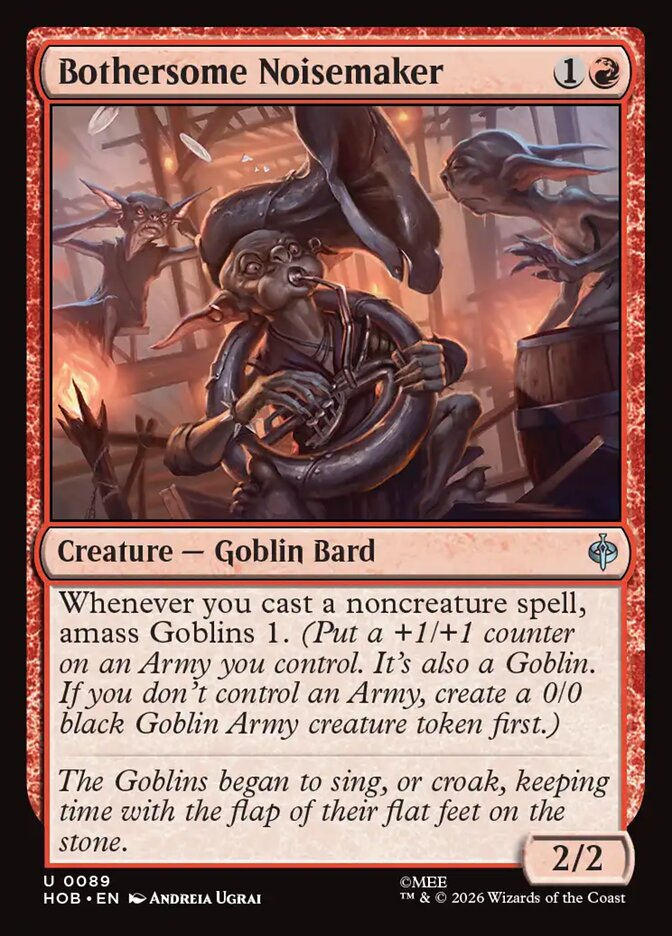 Bothersome Noisemaker - Foil