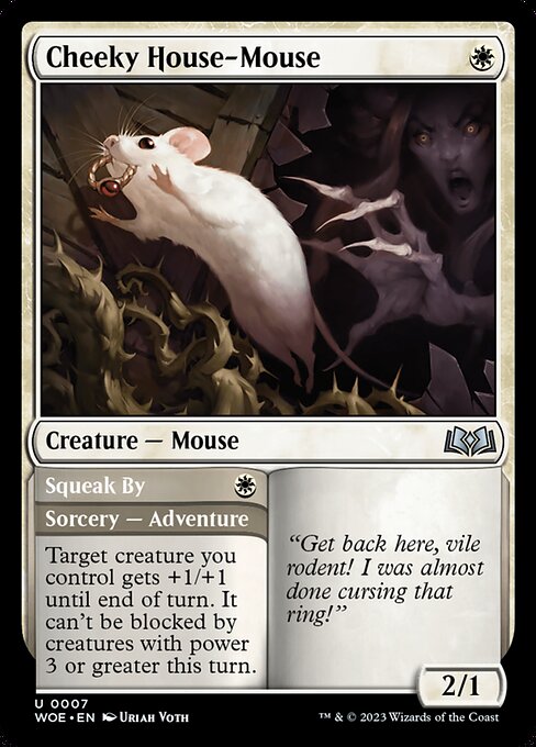 Cheeky House-Mouse - Foil