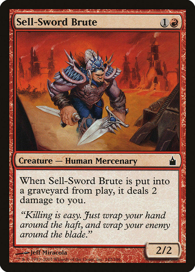 Sell-Sword Brute - Foil