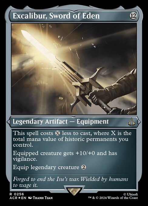 Excalibur, Sword of Eden - Foil-Etched